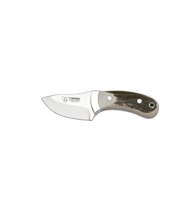 Cuchillo Desollador CUDEMAN 288-C Hoja 7.5 cm Asta de Ciervo Coltello Messer